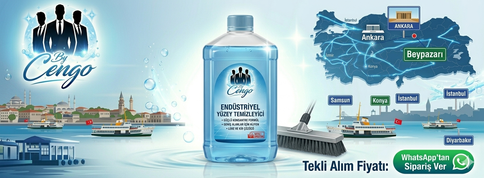 Endüstriyel Yüzey Temizleyici